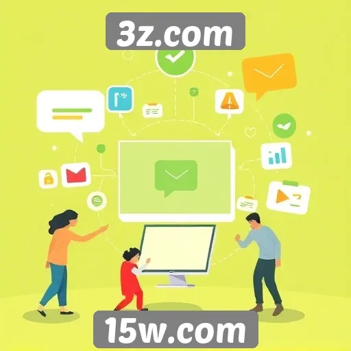 Exploração dos recursos interativos de 3z.com